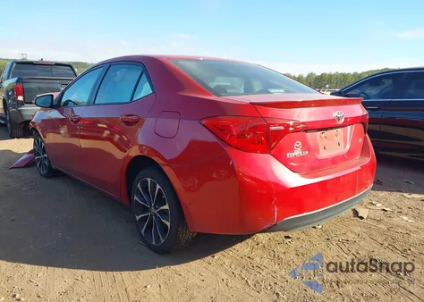 2017 Toyota Corolla Se из США, поврежденный, VIN 2T1BURHE9HC768353